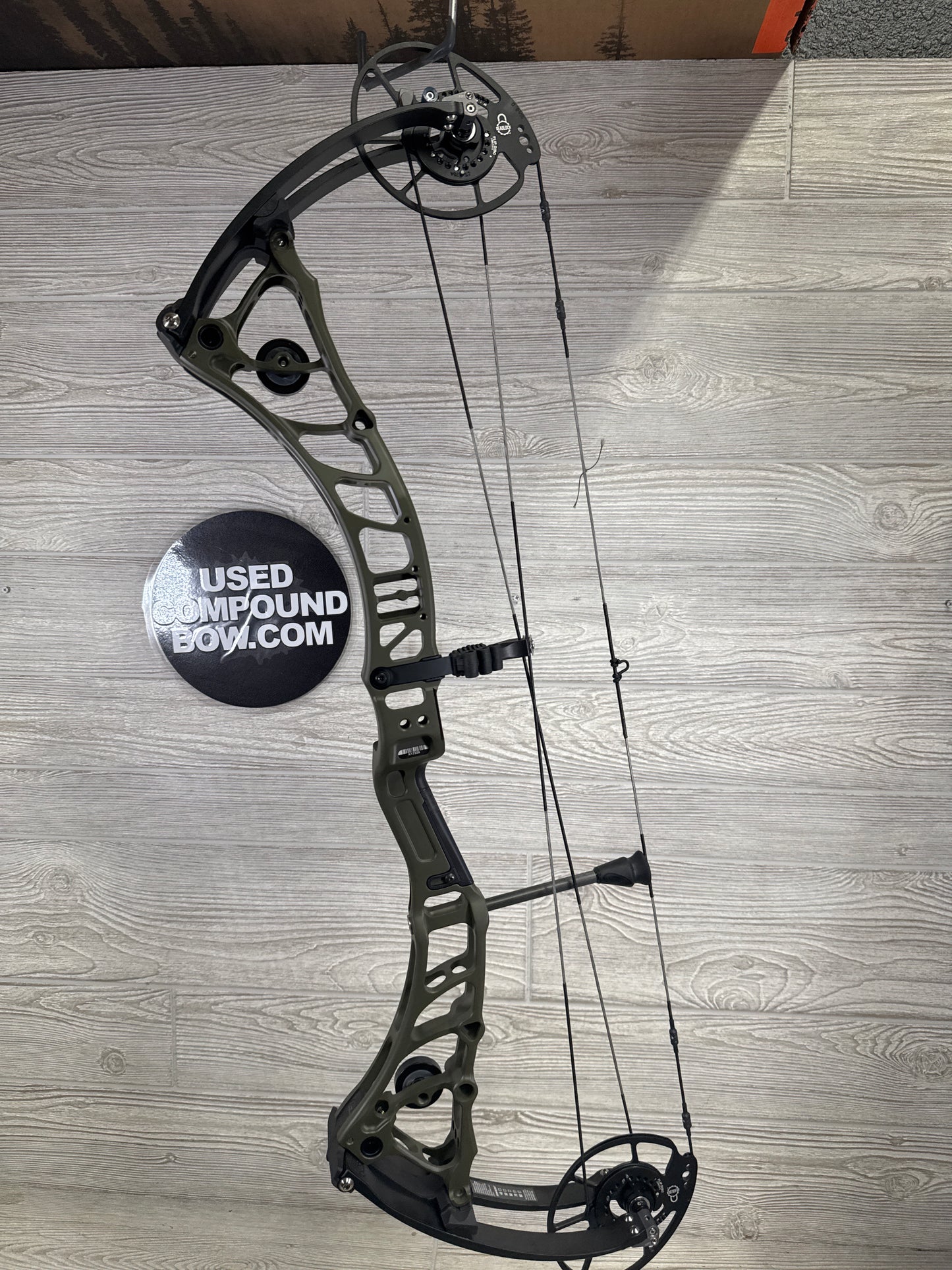Used Bowtech Virtue Left Hand OD Green 60-70lb Bow