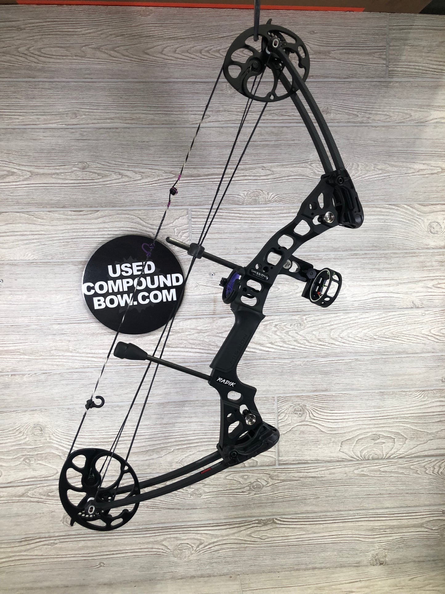 Used Mission Radik Package Left Handed Black