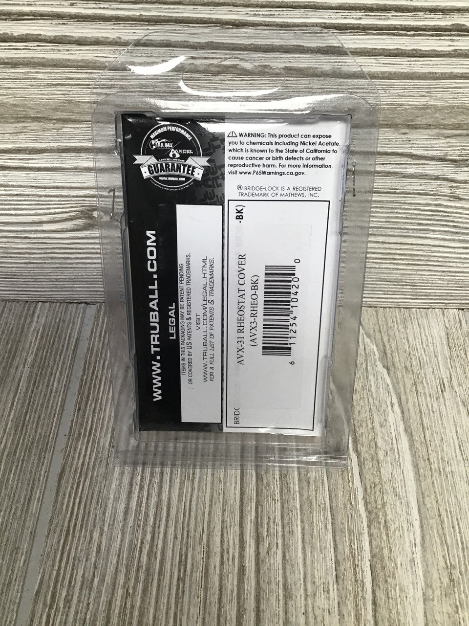 Axcel AVX -31 Rheostat Cover