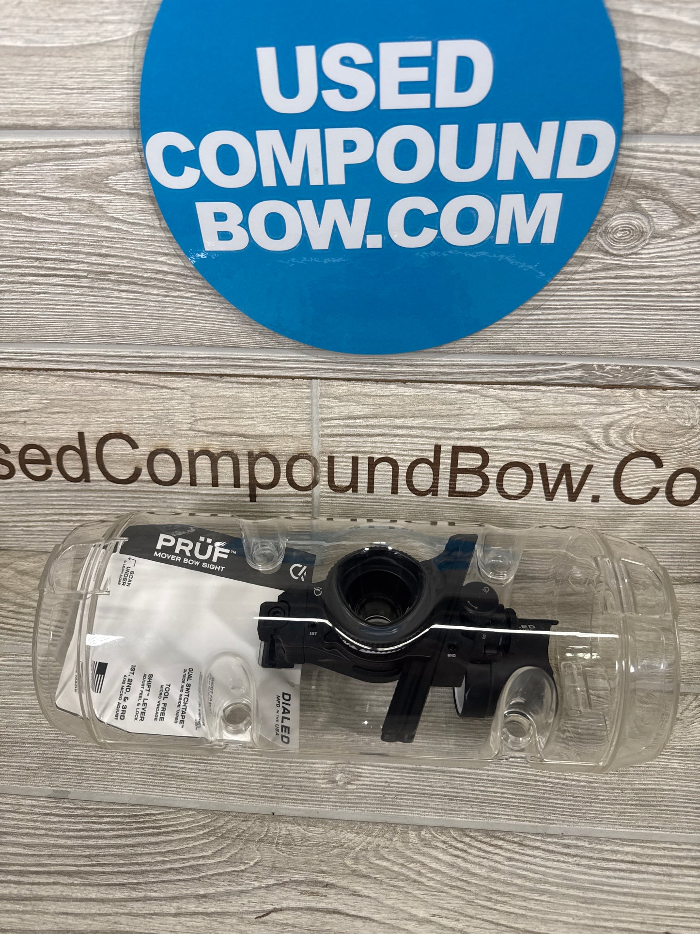 Used Dialed Pruf RH 2 pin pic mount