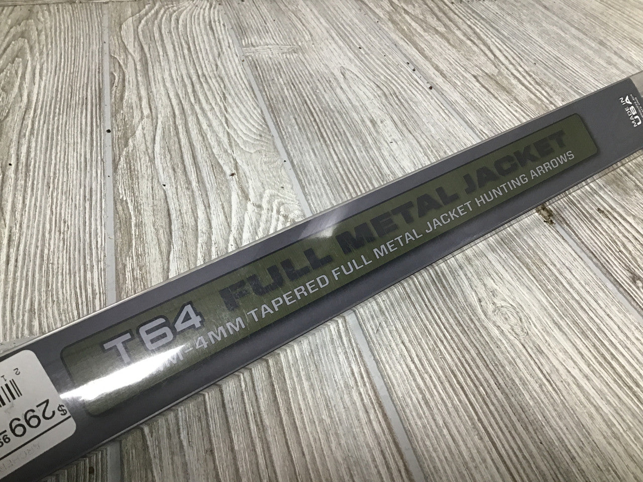 EASTON T64 6mm-4mm 7.9 Shafts DOZ BRAND NEW (comes with components) tapered FMJ