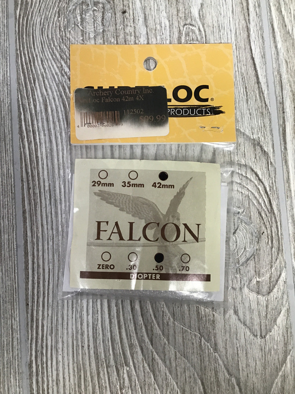 Sure-Loc Falcon 42mm .50 4x Lens