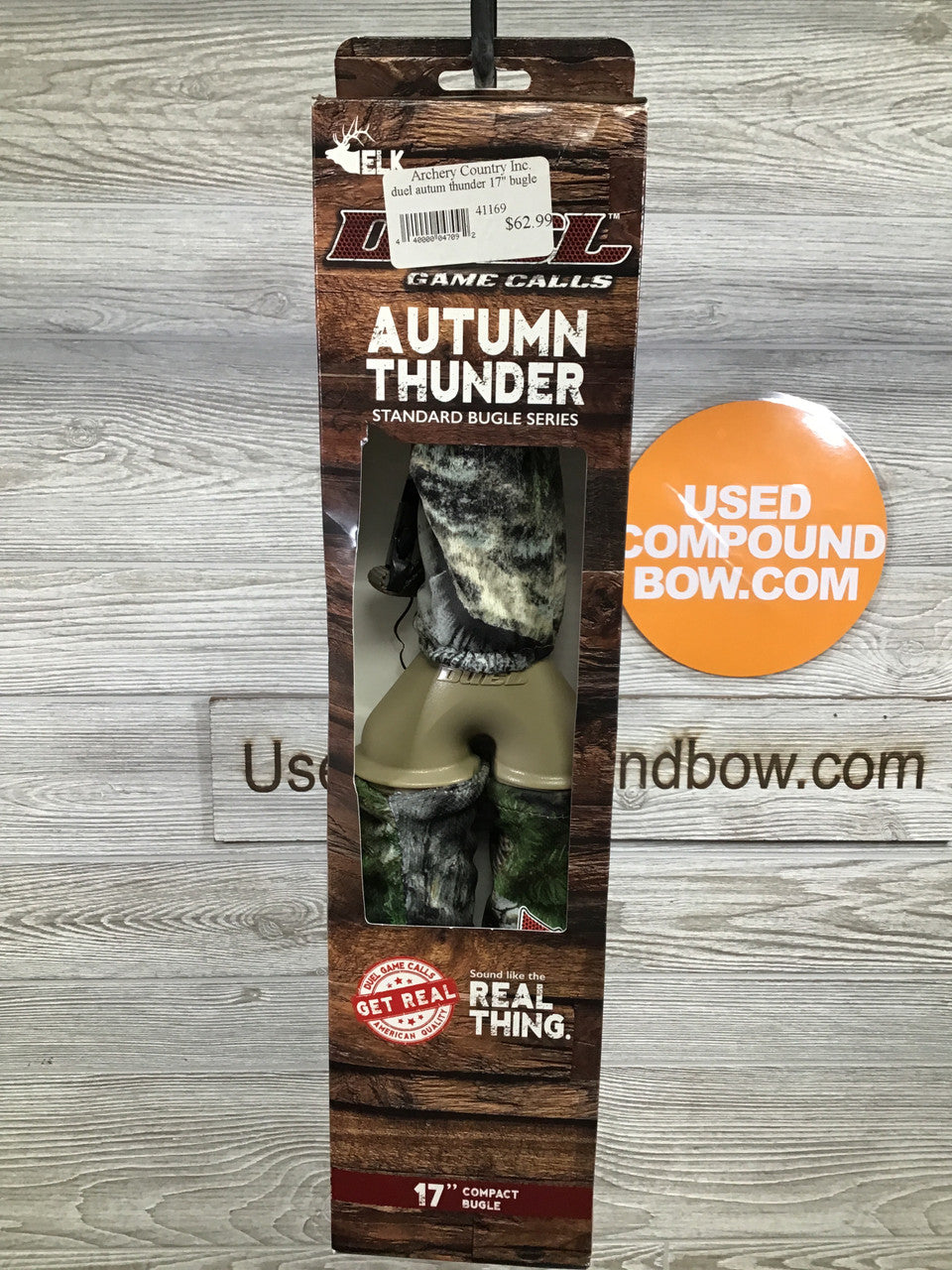 Duel Game Calls Autumn Thunder 17" Compact Standard Bugle Series