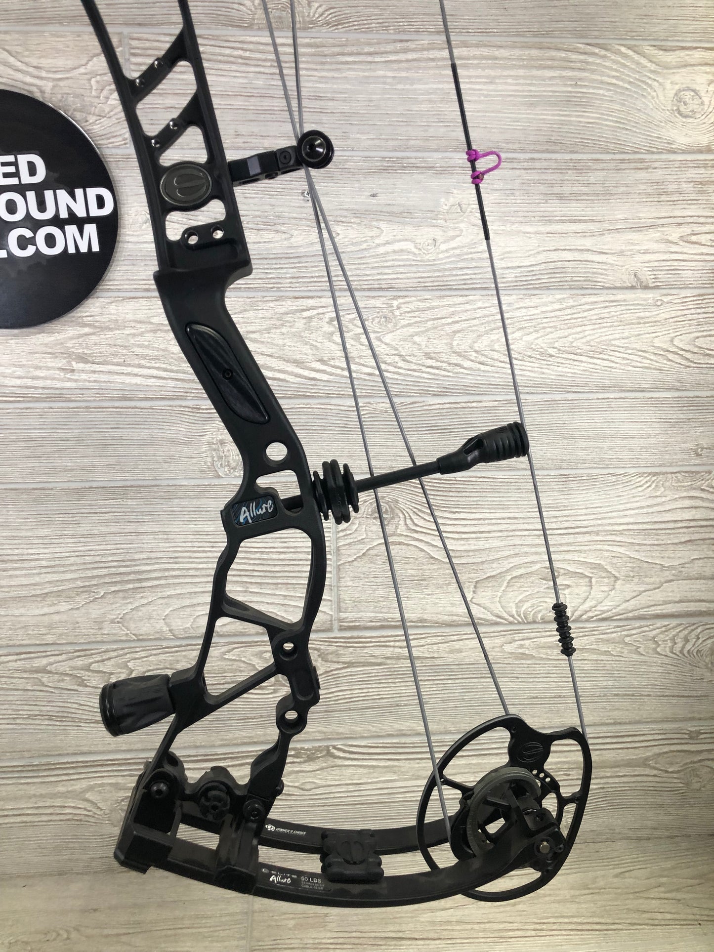 Elite Allure Right Handed Black 40-50lbs Bow