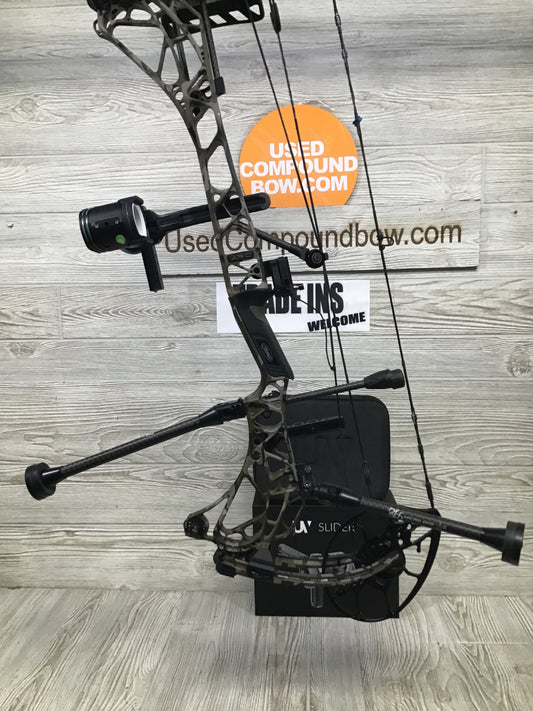 Used Mathews Arc 30 RH Mossy Oak Bottomlands LOADED Package 29/70#