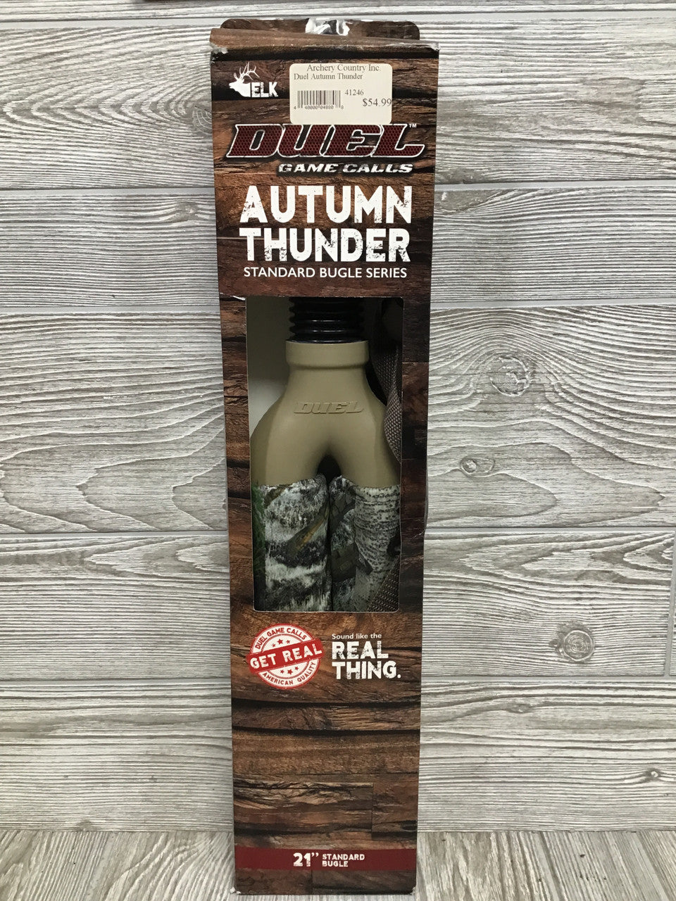 Duel Game Calls Autumn Thunder 21" Standard Bugle Series