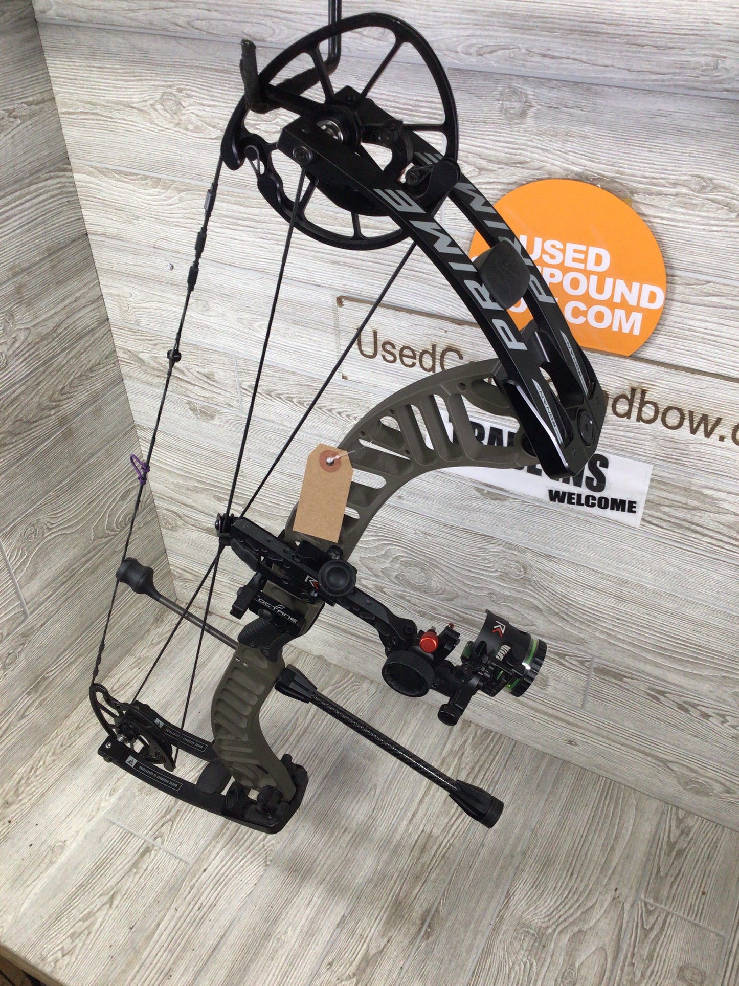 Prime Ronan Right Handed Morel / Black limbs 29/70 Package