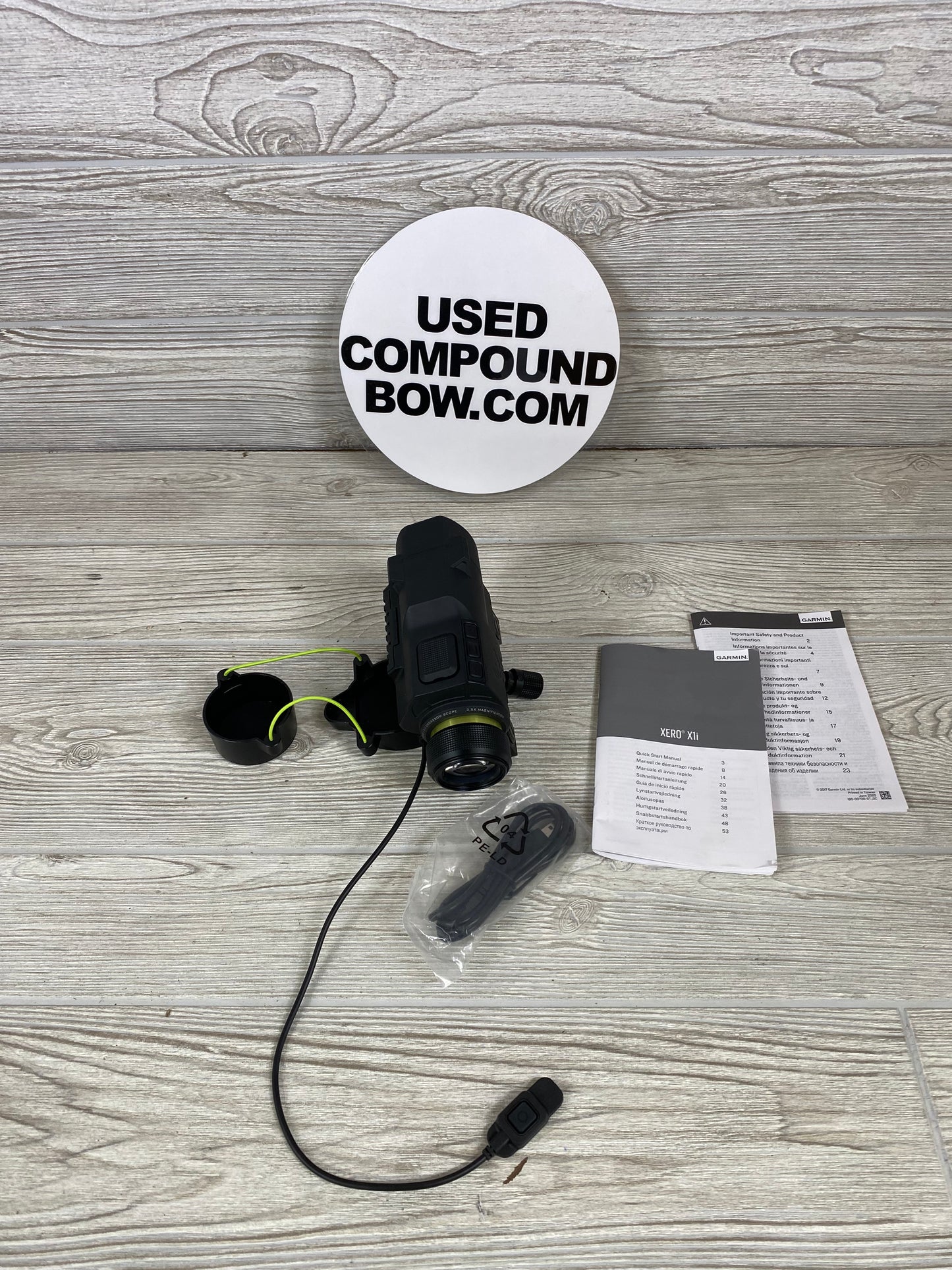 Used Garmin Xero X1i Crossbow Scope