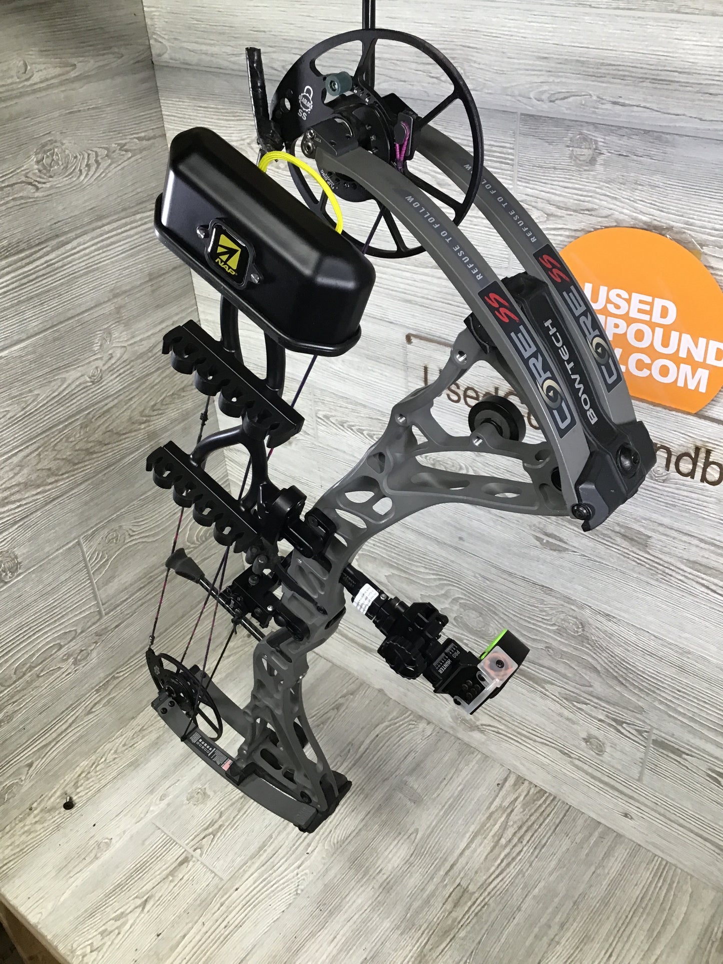 Bowtech CORE SS 50-60 Right Handed Smoke Gray Package