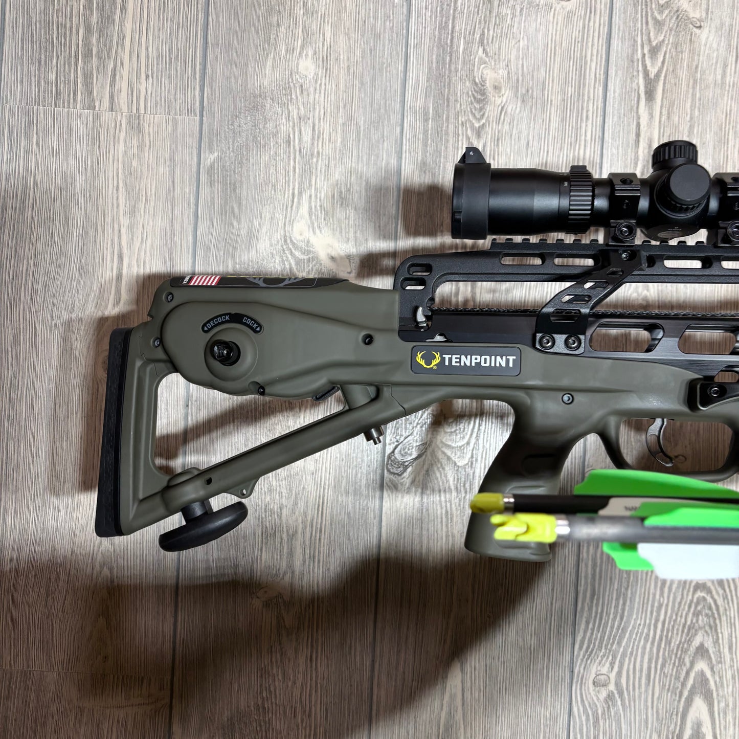 Used Tenpoint Turbo X Moss Green Package