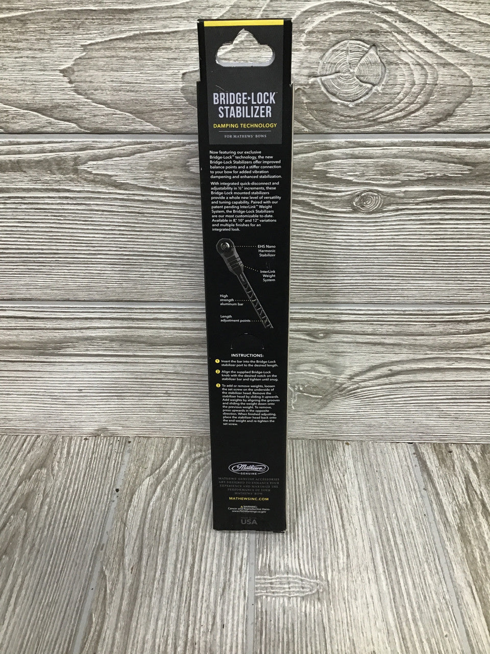 Mathews 8" Bridge-Lock Stabilizer Under Armour