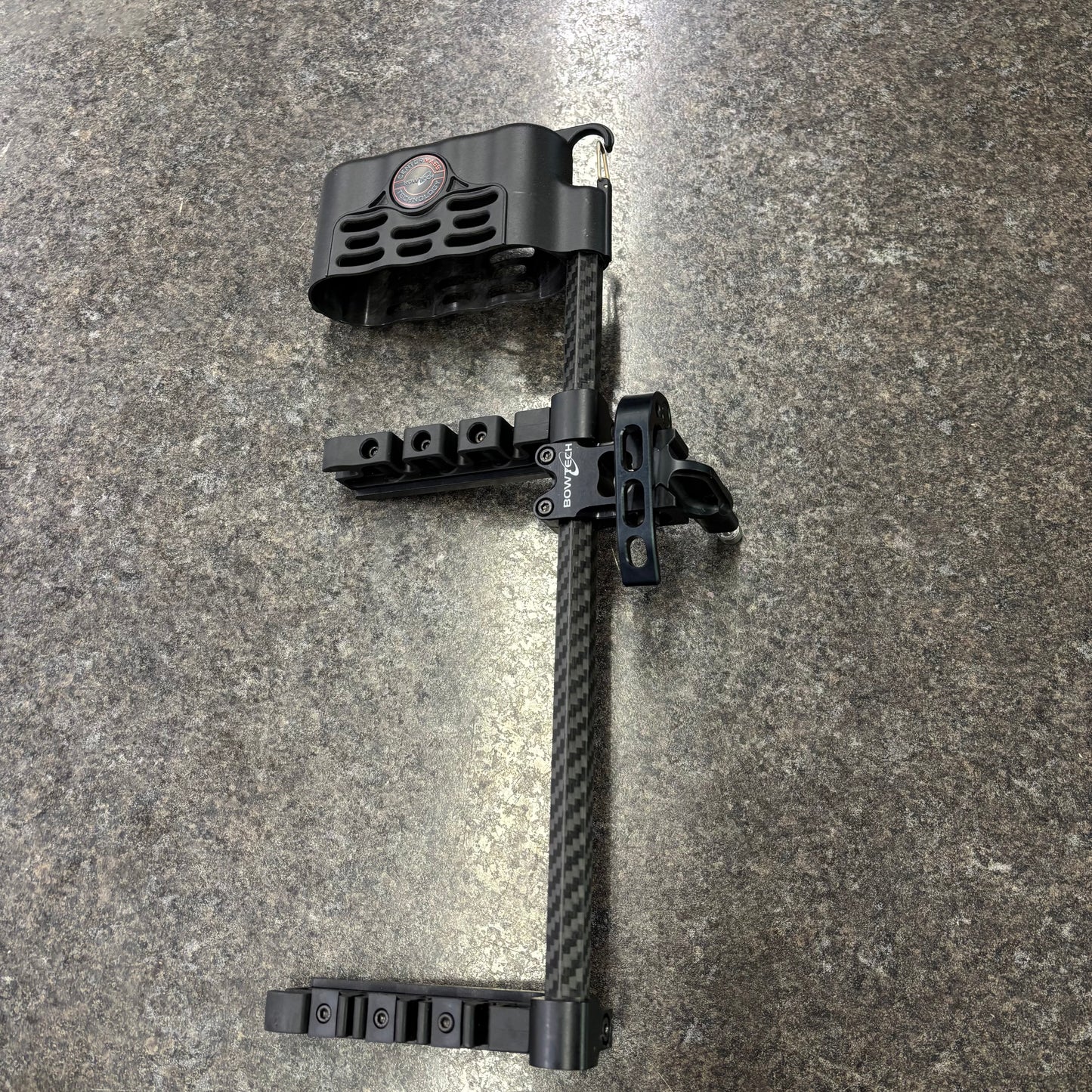 Used Bowtech Centermass 4 Arrow Quiver Black