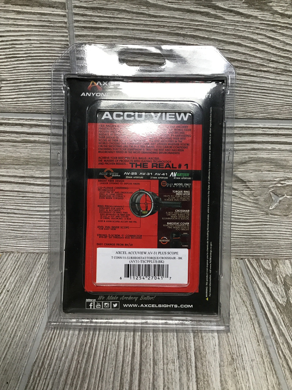 Axcel AccuView AV-31 Plus Scope