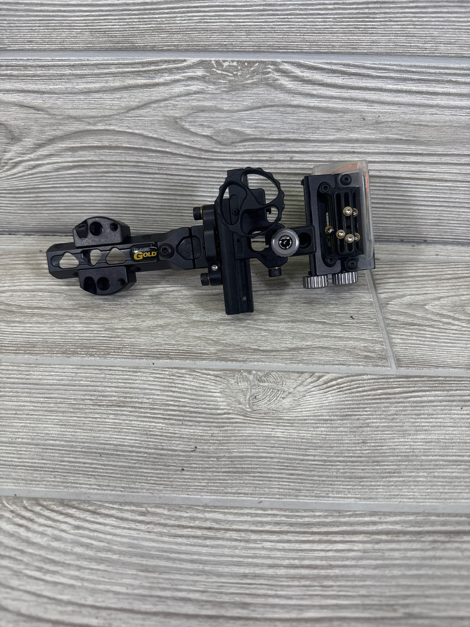 Black Gold Custom RH 3 Pin dovetail micro adjust sight