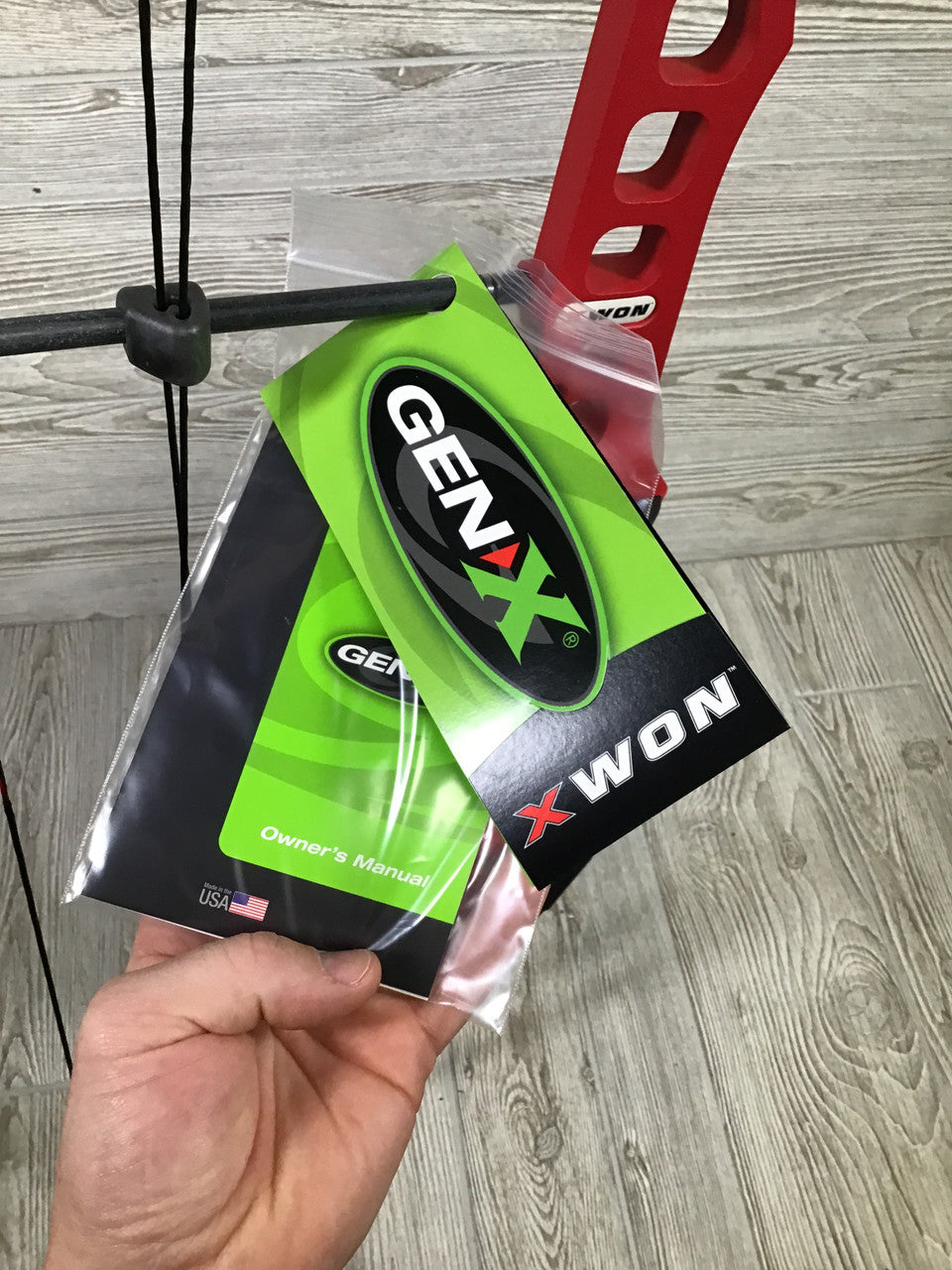 NEW Genesis X WON Left Handed Red 70lb Max