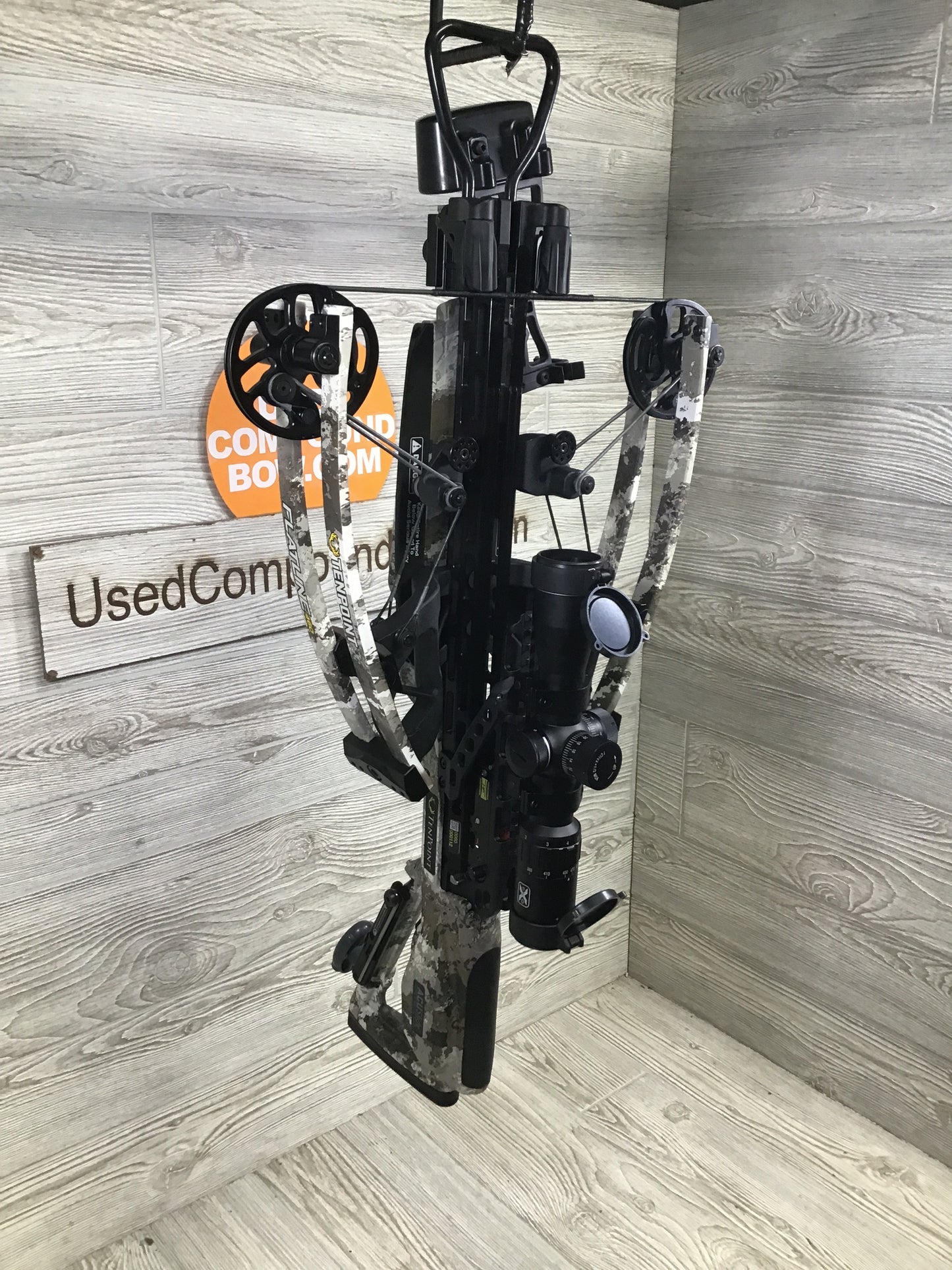 Tenpoint Flatline 460 reverse draw crossbow package