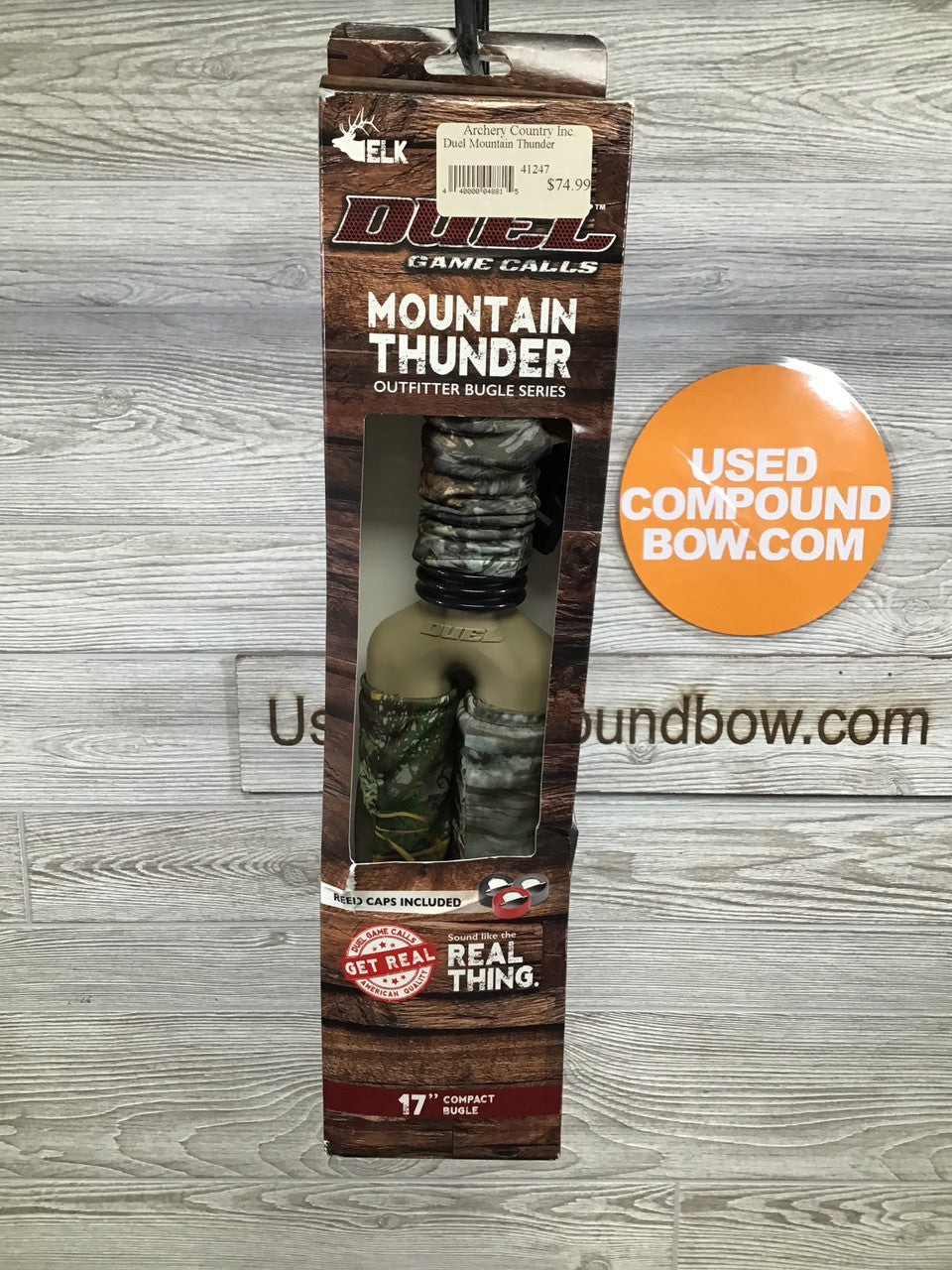 Duel Game Calls Mountain Thunder 17" Compact Outfitter Bugle Series