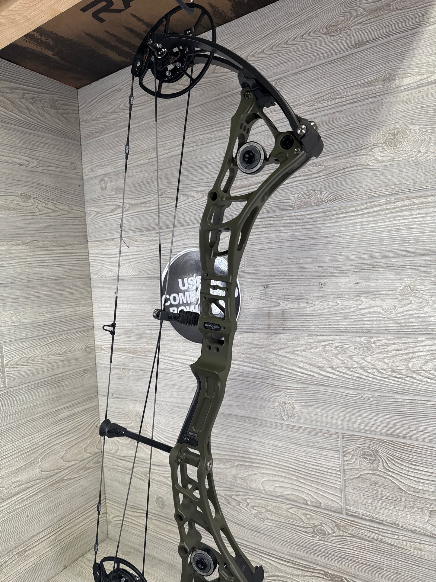 Used Bowtech Virtue Left Hand OD Green 60-70lb Bow