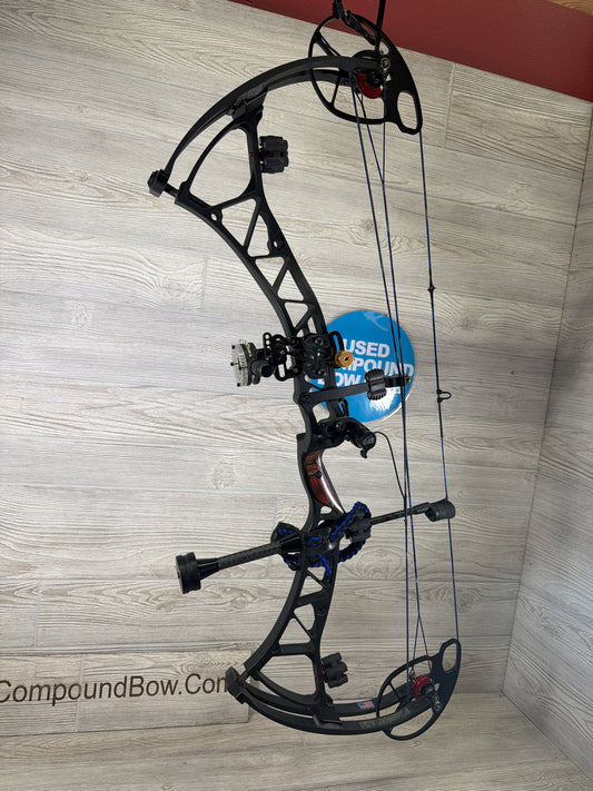 Used Bowtech Experience 27" 70lb Black Bow Pkg