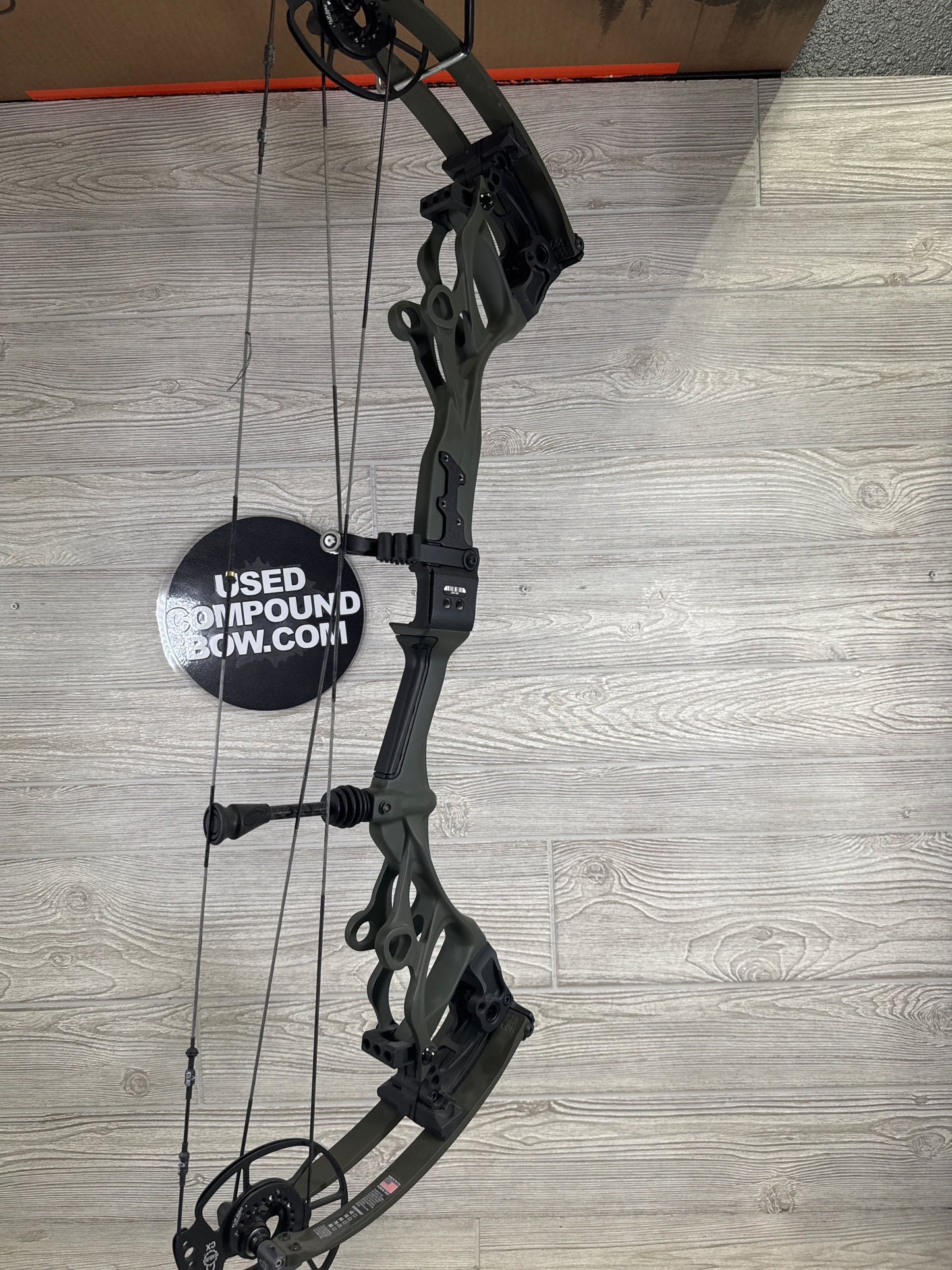 Bowtech Carbon One X 60-70# Right Hand OD Green