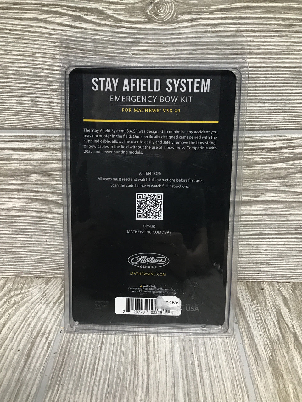 Mathews V3X 29 Stay Afield System