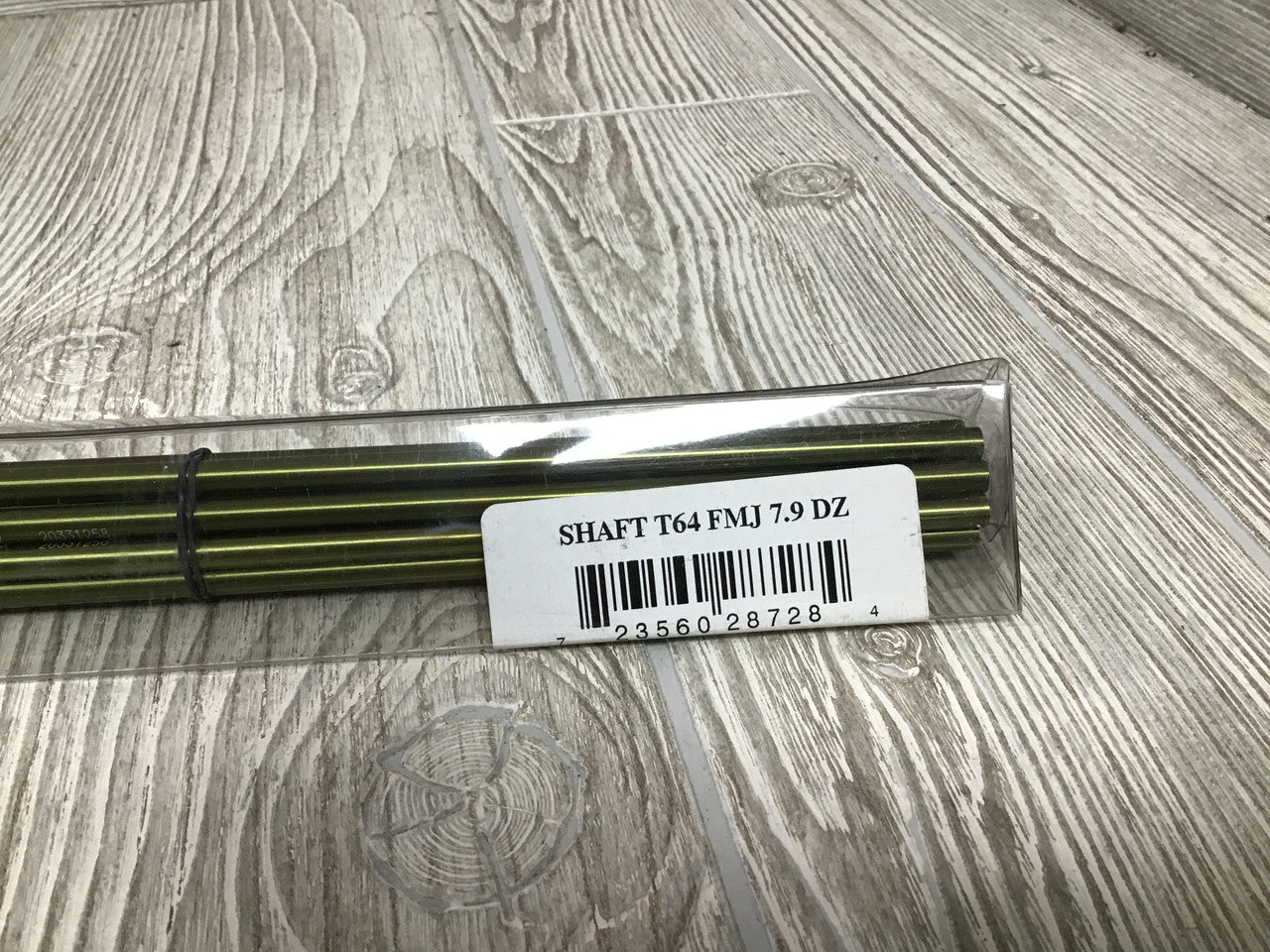 EASTON T64 6mm-4mm 7.9 Shafts DOZ BRAND NEW (comes with components) tapered FMJ