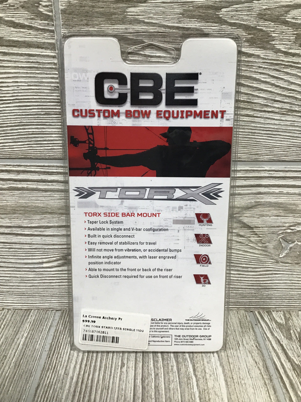 CBE- Torx - Side Bar Mount