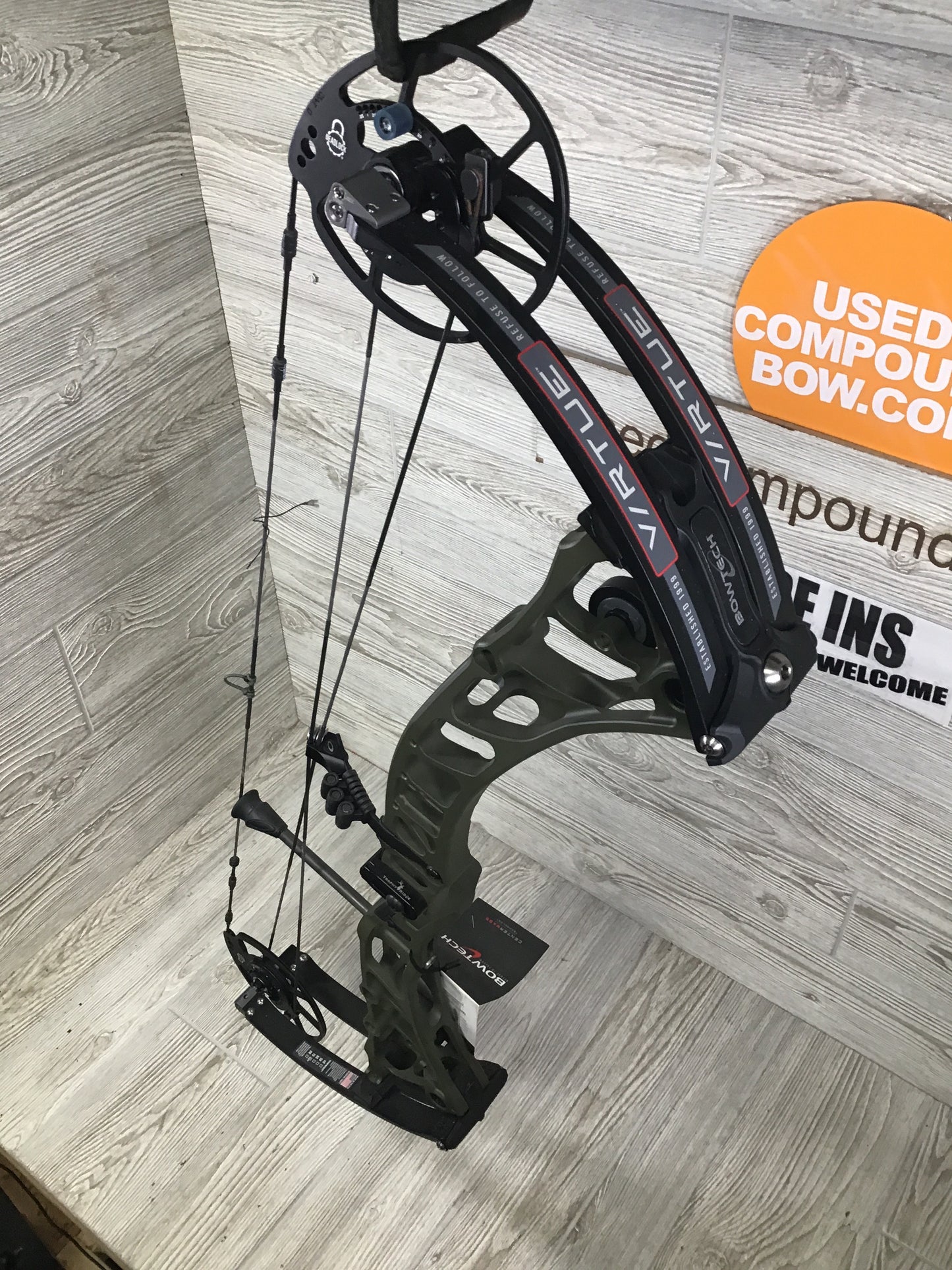 Bowtech Virtue Right Hand OD Green 60-70lb Bow