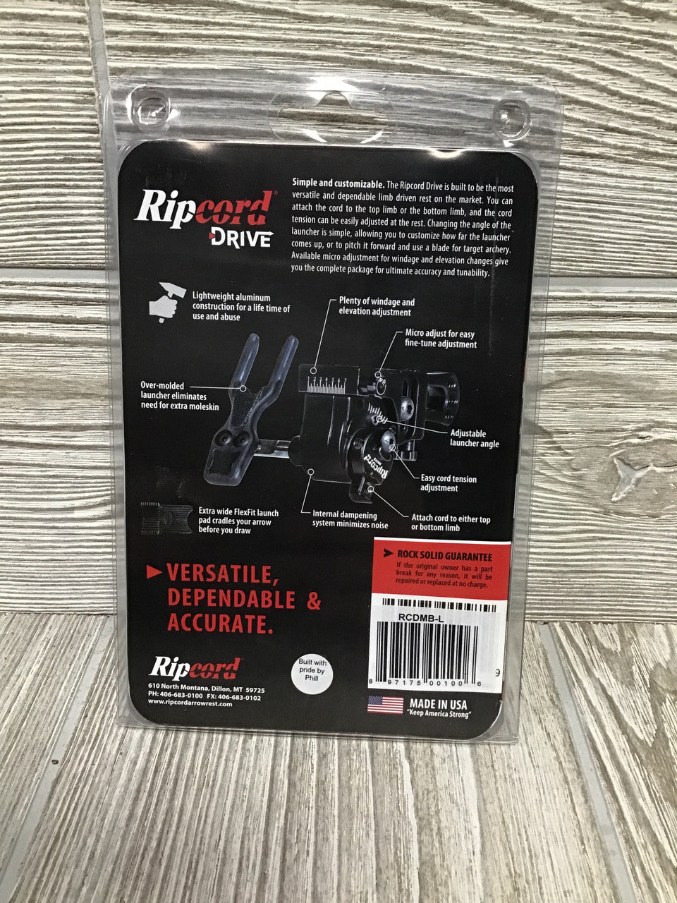 Ripcord Drive Micro Left Hand