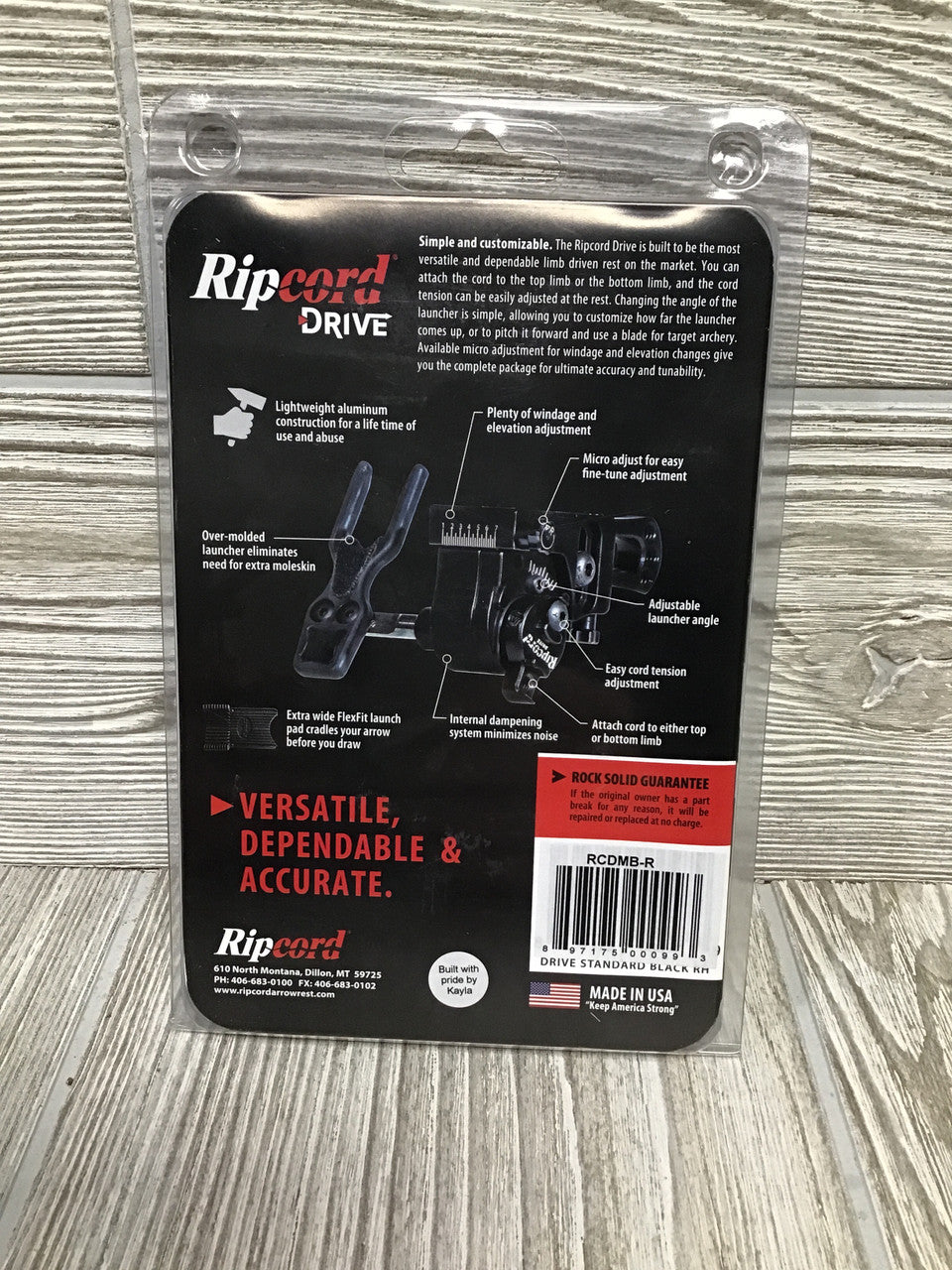 Ripcord Drive Micro Right Hand