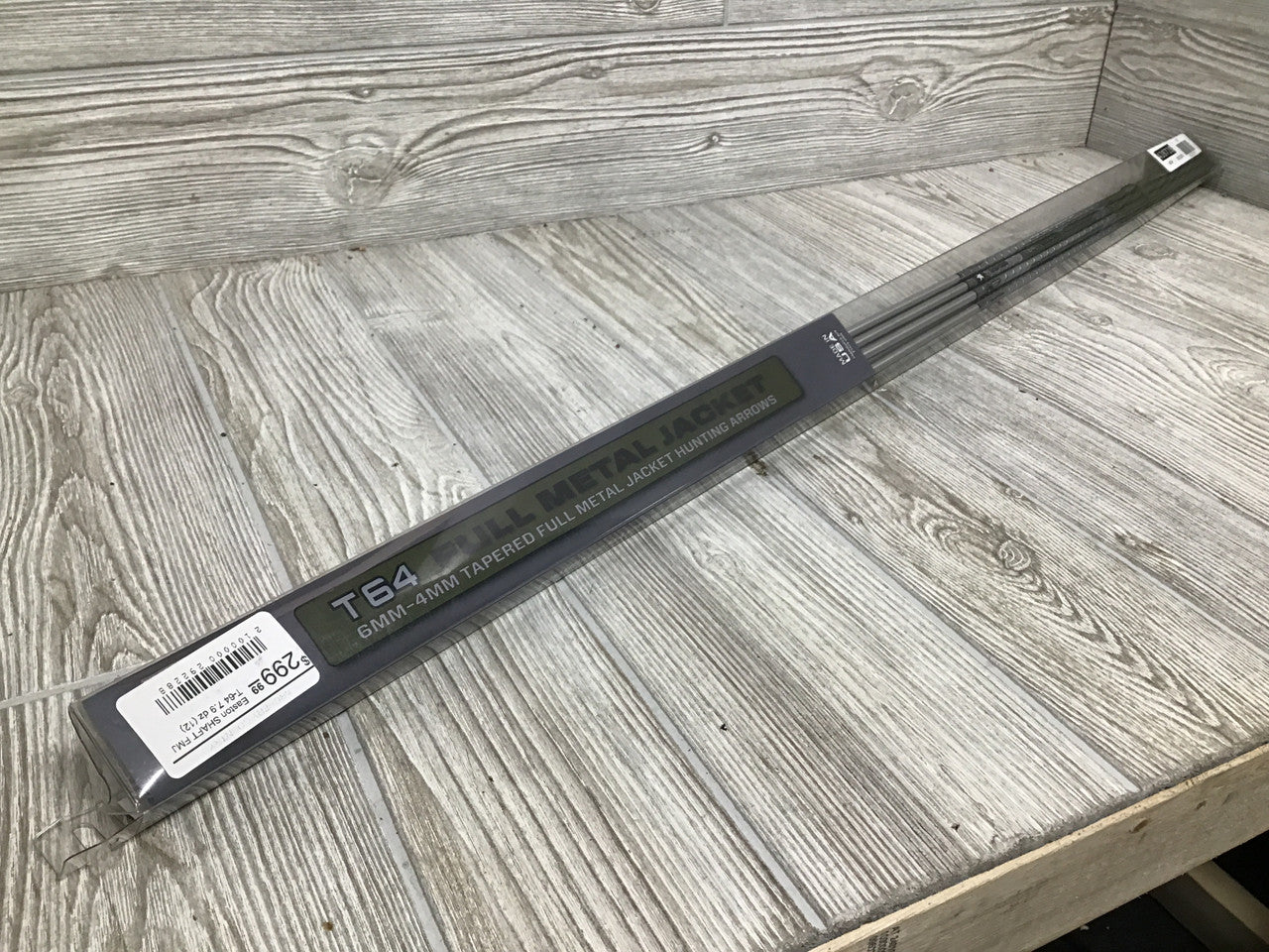 EASTON T64 6mm-4mm 7.9 Shafts DOZ BRAND NEW (comes with components) tapered FMJ