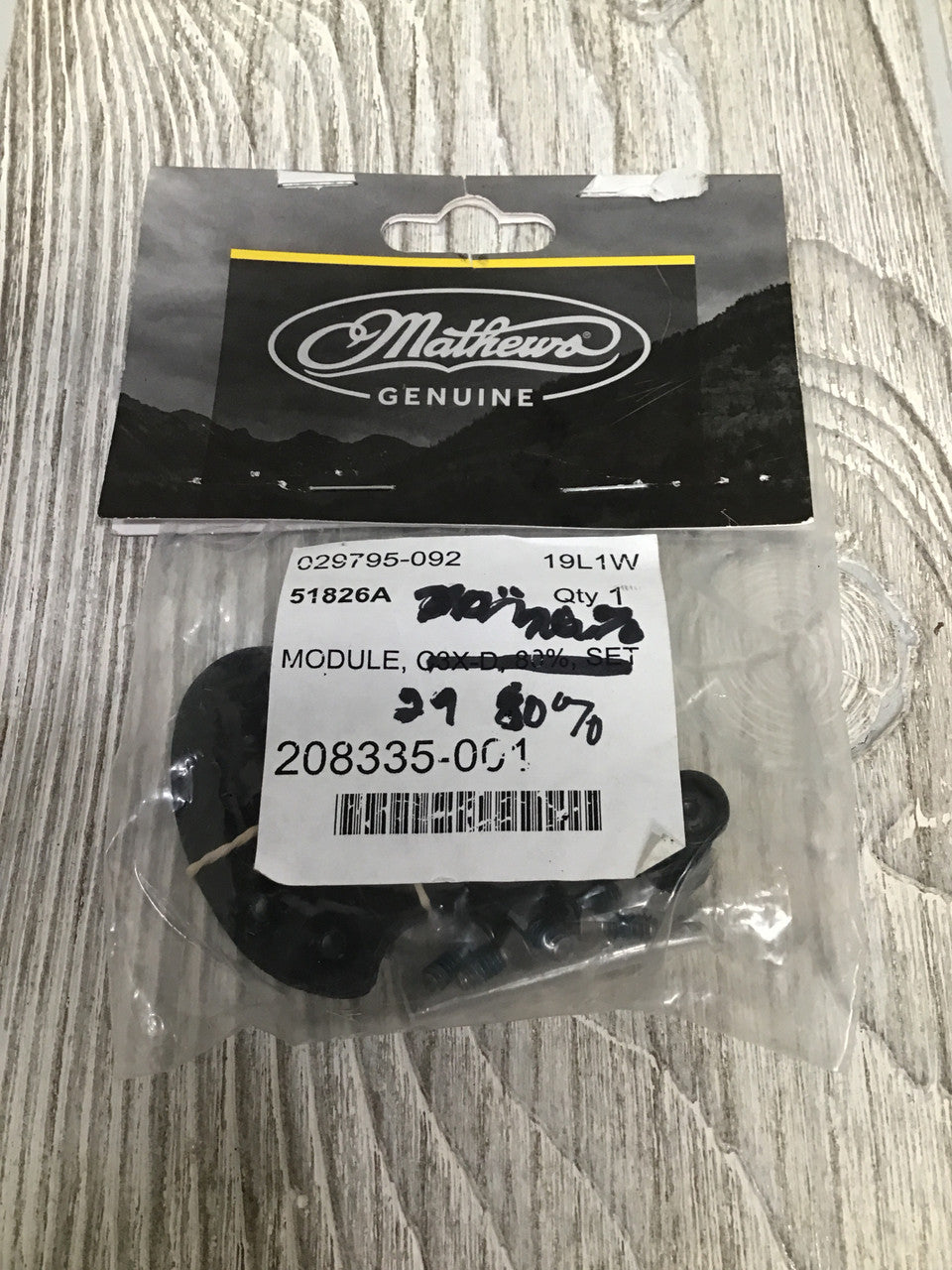 Mathews (C3X-D) Mod Set 80% Let Off
