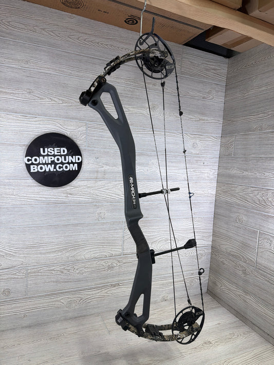 PSE Mach 34 EC2 Cam Right Hand charcoal/elevated 2 SystmX gas strings