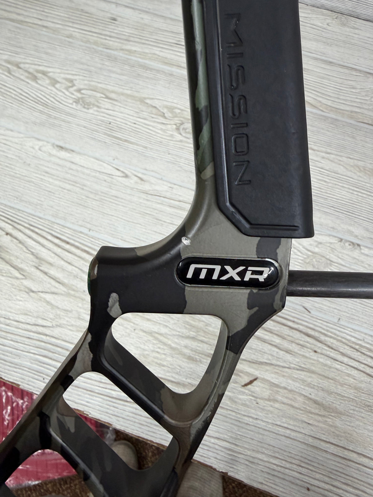 Used Mission MXR RH Camo Ready To hunt PKG