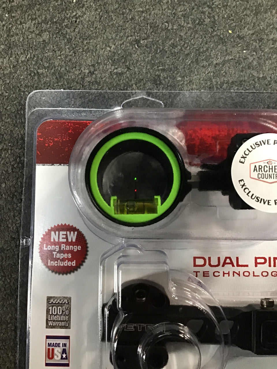 Brand New HHA Tetra RYZ 2 pin Right Handed Dovetail W/Rechargeable Sight Light