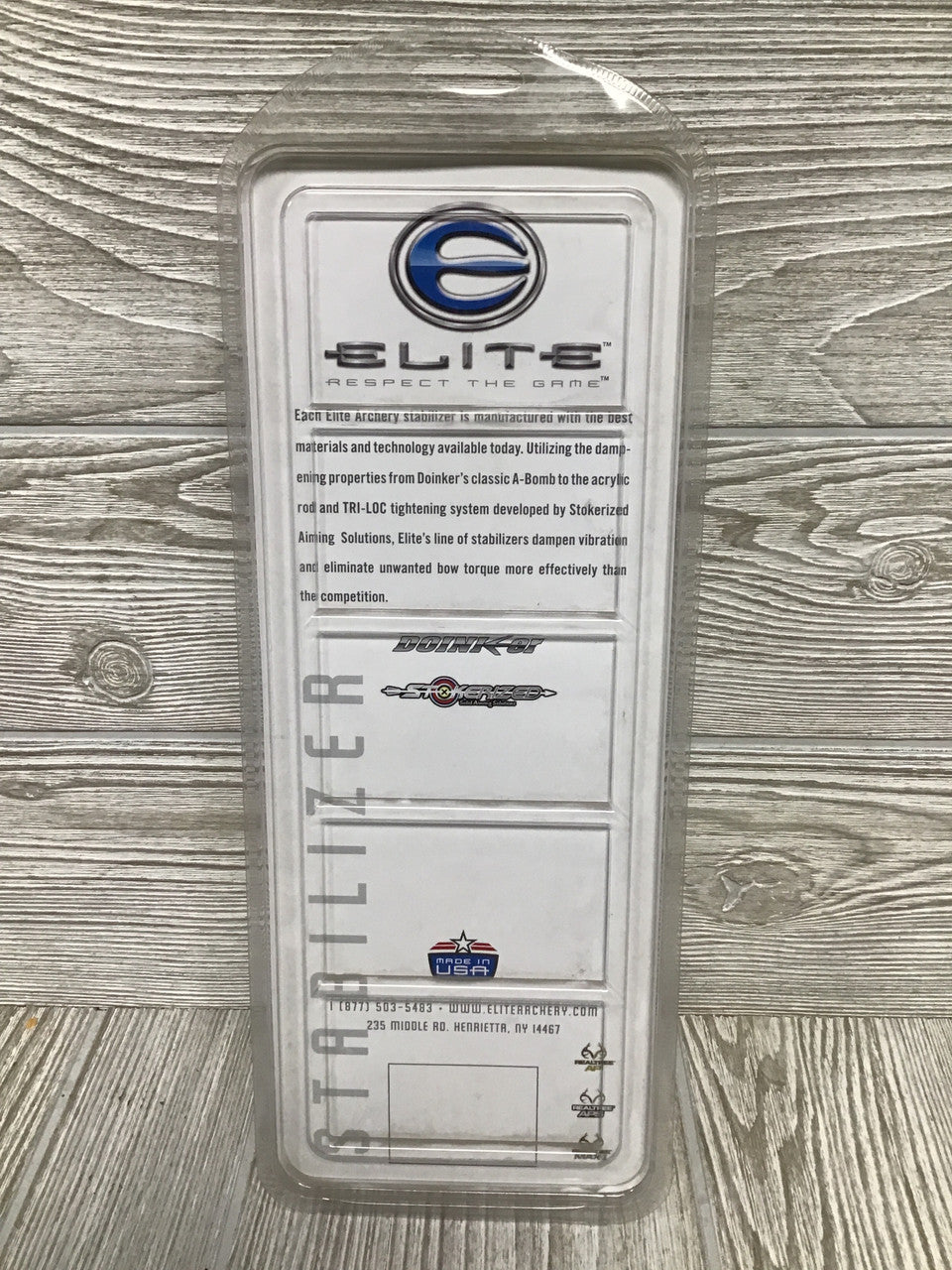 Elite MX7 Stabilizer 7 inch 6.4oz Realtree Max-1
