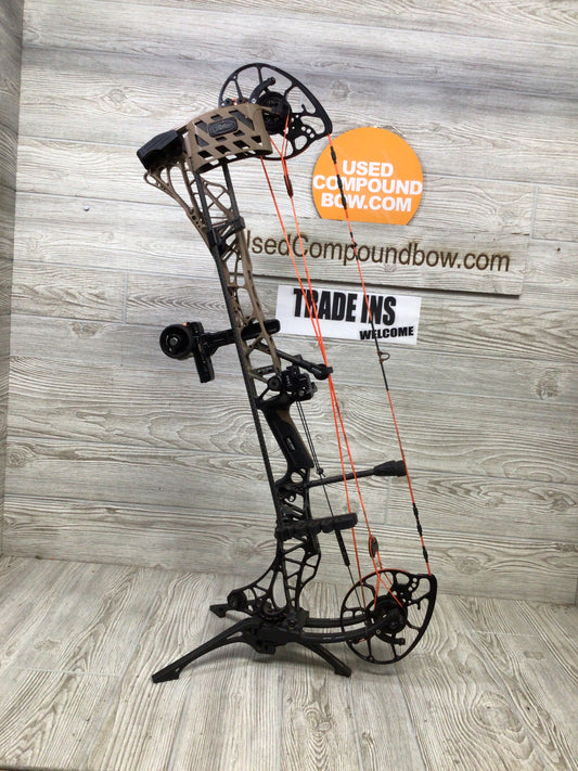 Used Mathews Lift X 29.5 Left Hand Earth Fade to Black LOADED Package