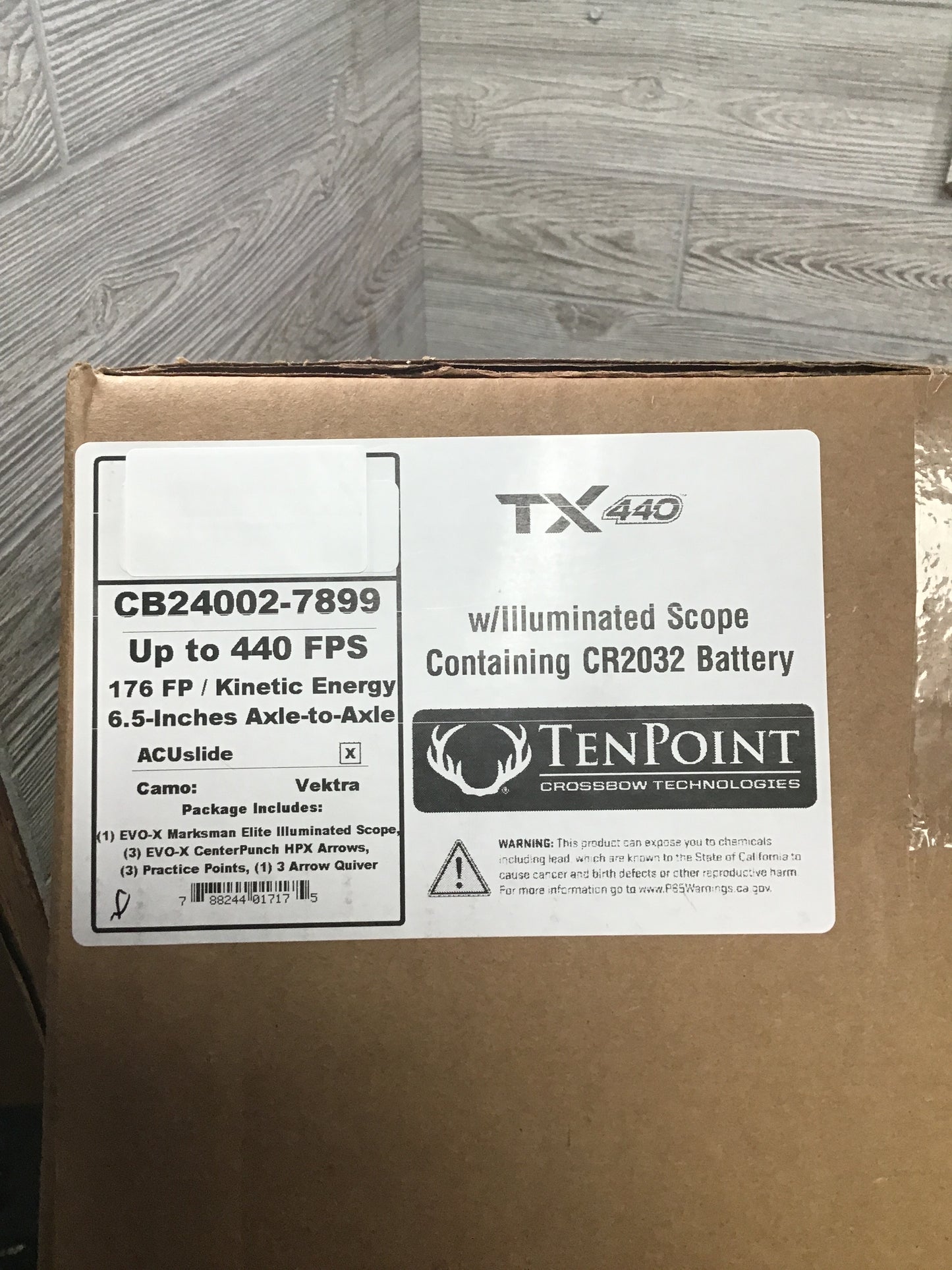 Brand New IN BOX TENPOINT TX 440 VEKTRA PACKAGE