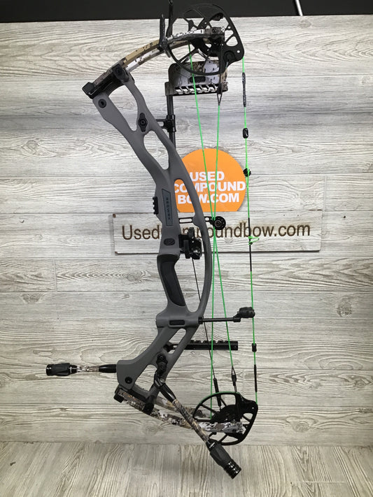 Used Hoyt RX-9 RH 27"/70lb Tombstone Riser Sitka EV2 limbs