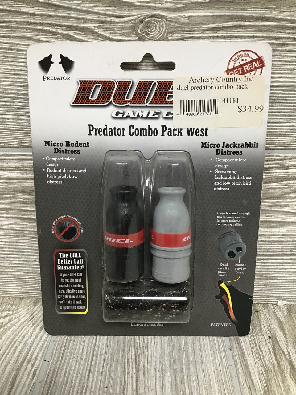 Duel Predator Call Combo Pack Micro Rodent And Jackrabbit Distress