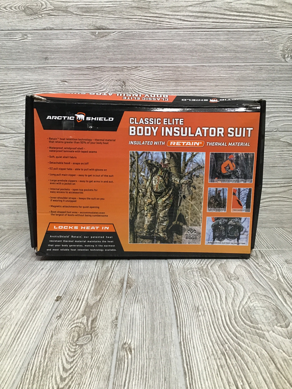 Arctic Shield Classic Elite Body Insulator Suit Realtree Edge - X-Large