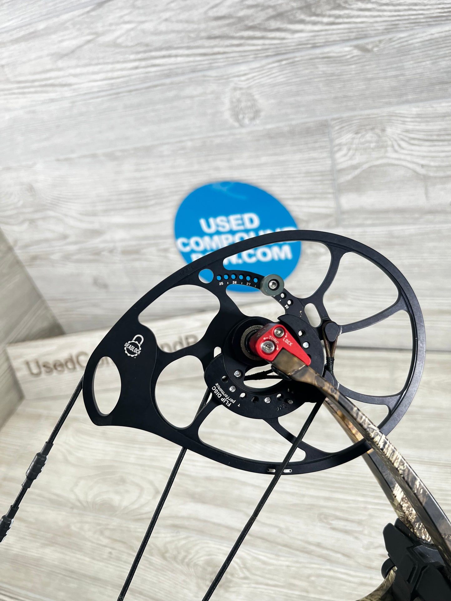 Used Bowtech SR350 Right Hand Mossy Oak Camo