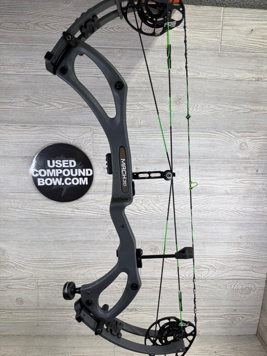 Used PSE Mach 30 DS FDS Cam Gray RH 80#