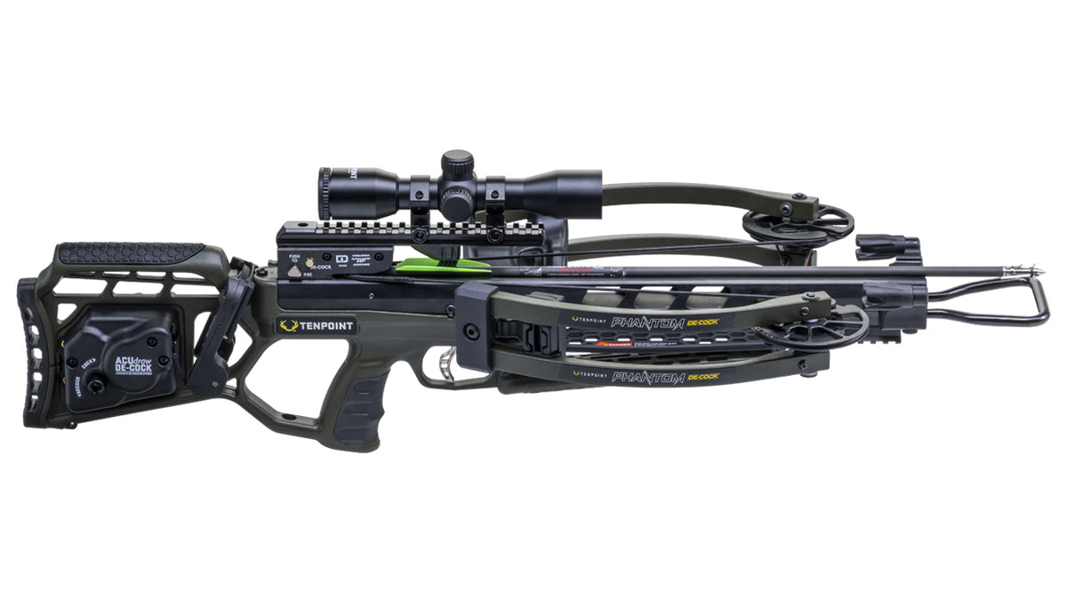 Tenpoint Phantom Crossbow Decock Pro-View Scope Moss Green