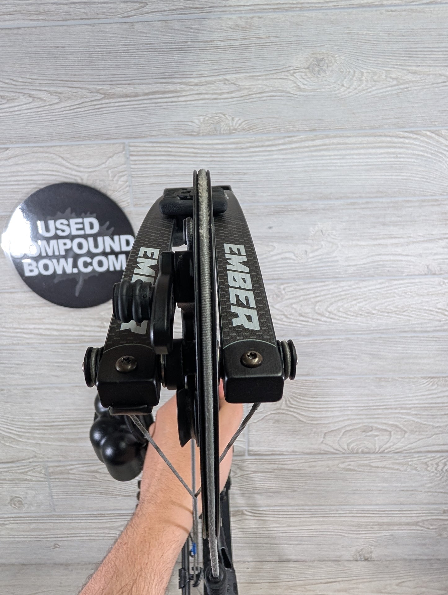 used Elite Ember Black Right Handed package