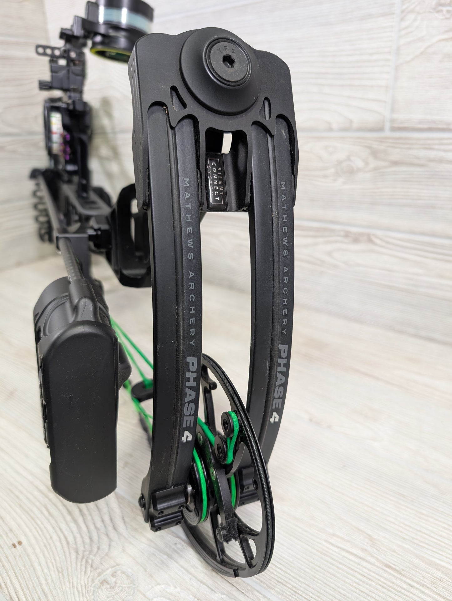 used Mathews Phase 4-29 Left Hand Black Bow Package