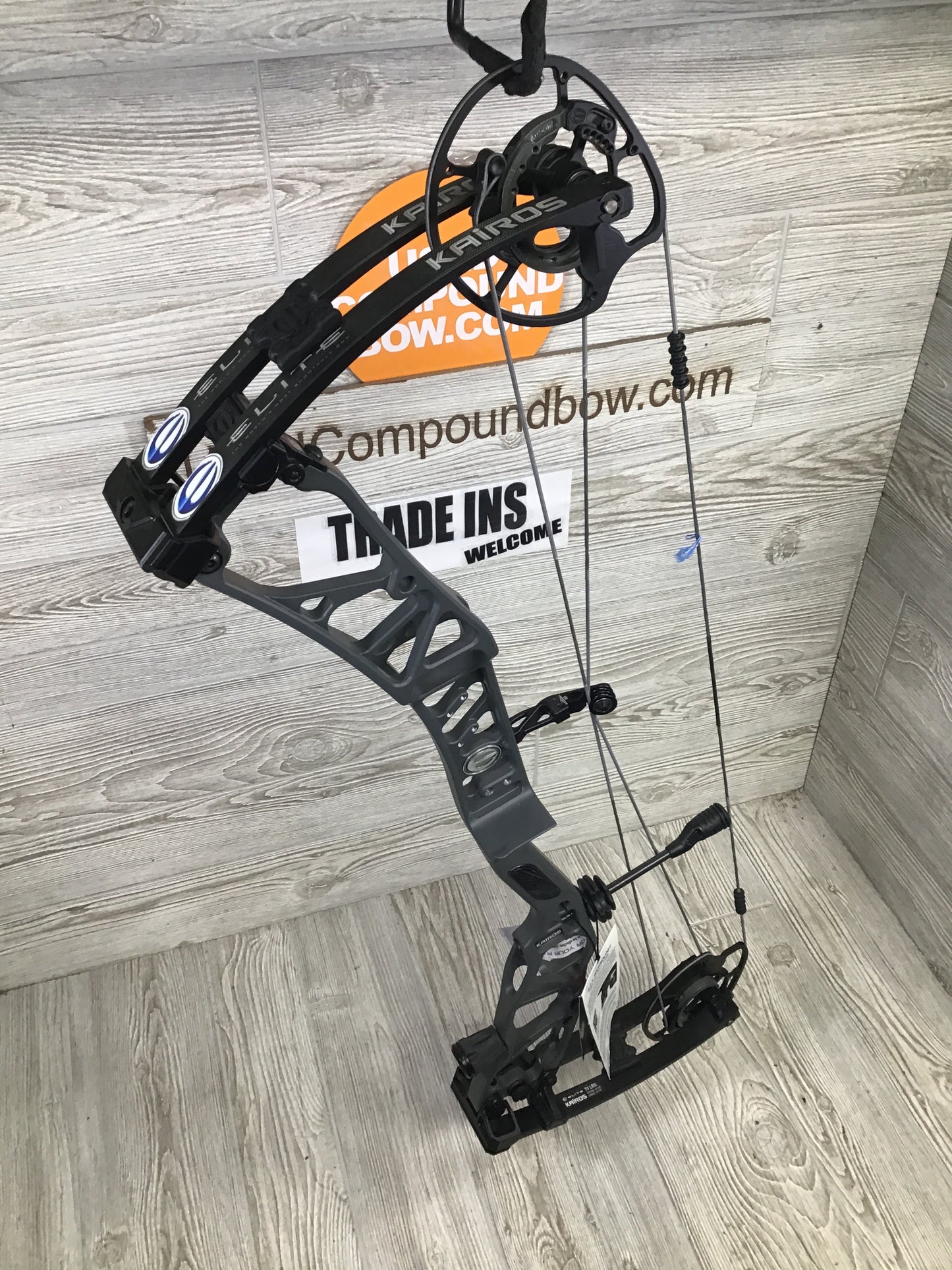 Elite Kairos Slate Gray 60-70# Right Handed Bow