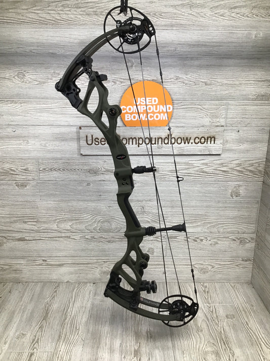 Bowtech Carbon One X 60-70# Right Hand OD Green