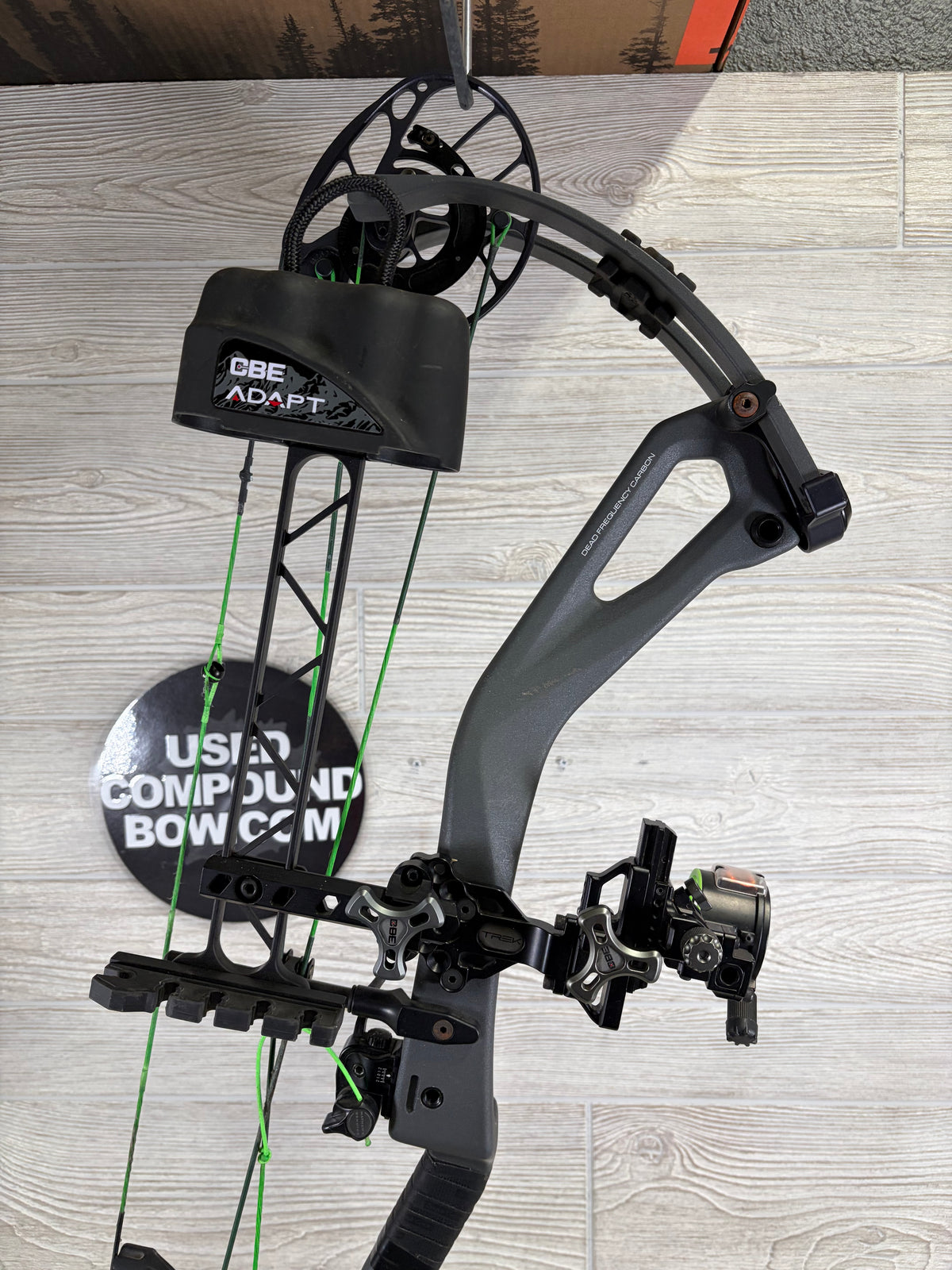Used PSE Carbon Levitate Right Hand EC2 Cam Nock On Edition Charcoal