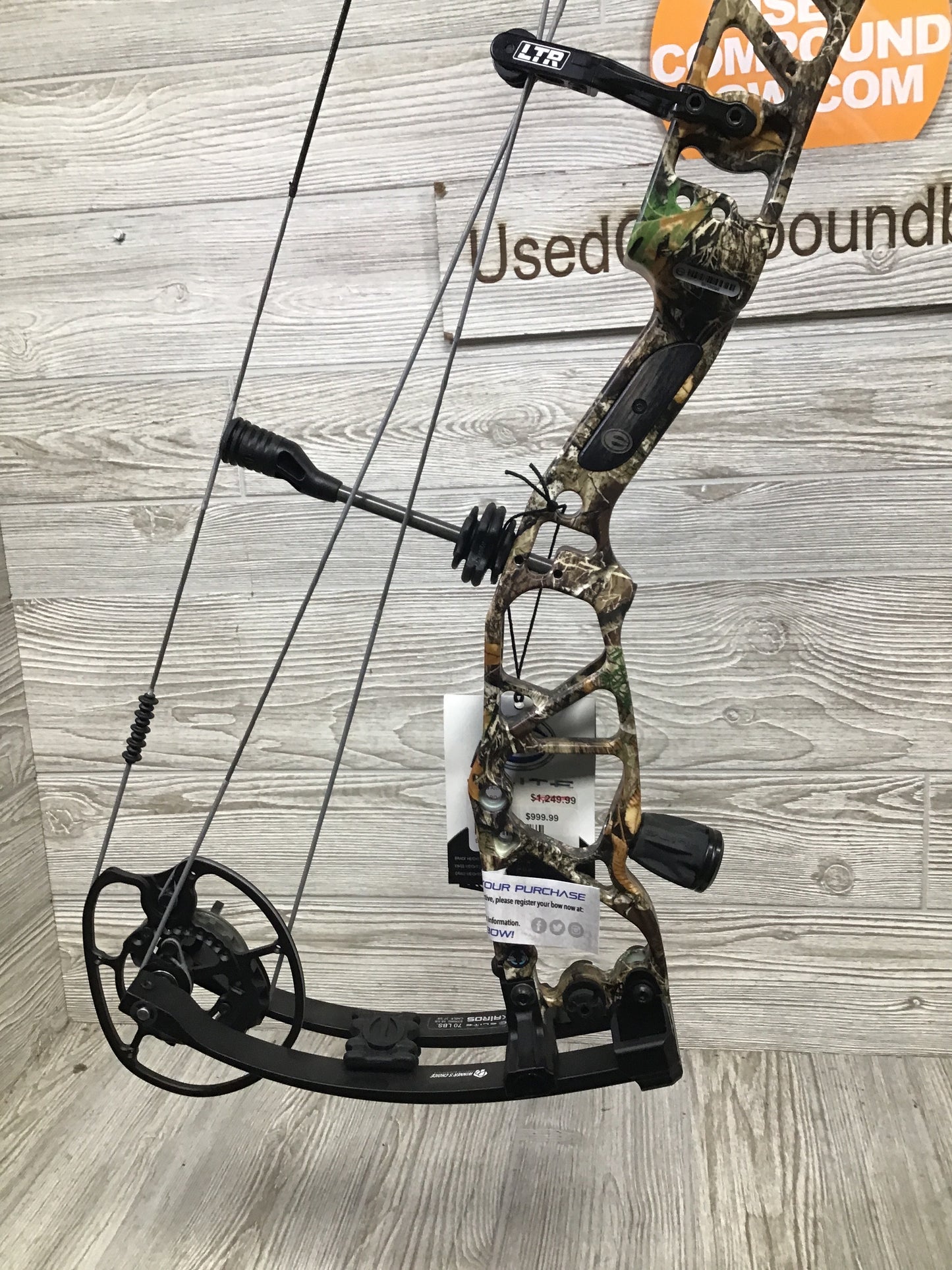 New Elite Kairos Realtree Edge Right Hand 60-70lbs